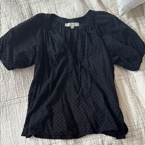 Cute puff sleeve top